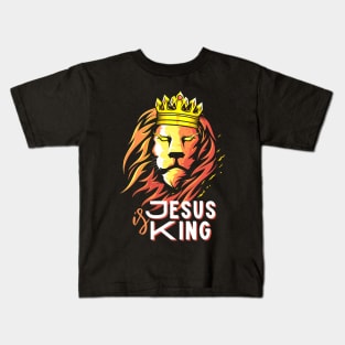 Jesus is King Kids T-Shirt